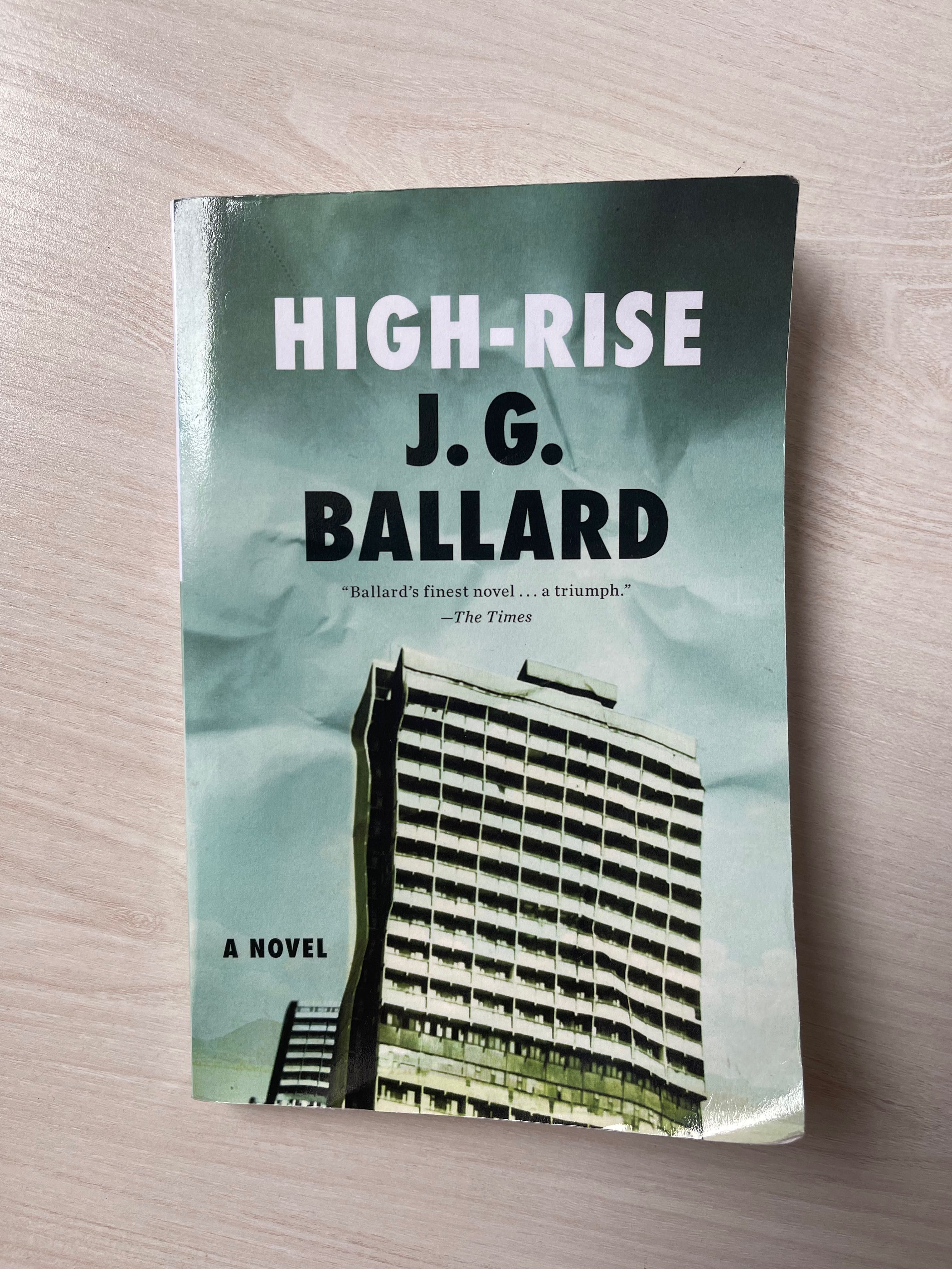 High-rise by JG Ballard, 興趣及遊戲, 書本& 文具, 小說& 故事書