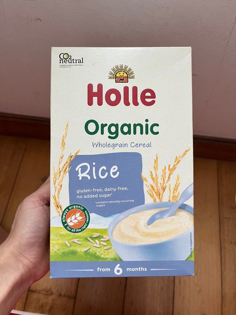 Holle organic rice cereal sales