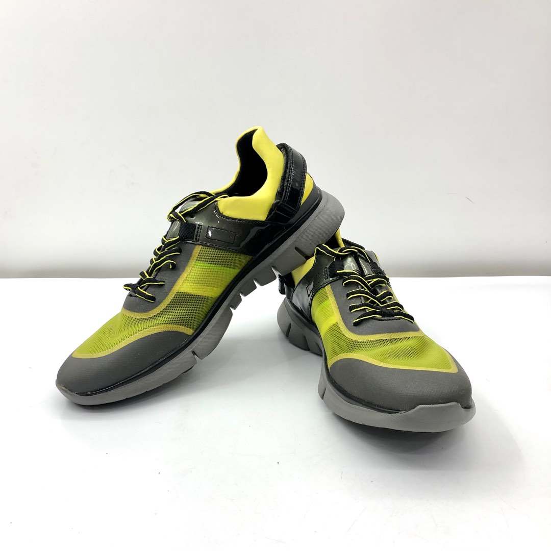 HUGO BOSS 50279218 GRADIENT YELLOW GYM SNEAKERS SHOES 237018204