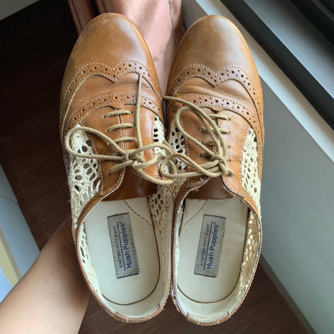 Hush Puppies Nineteen Fifty Eight Leaher Shoes