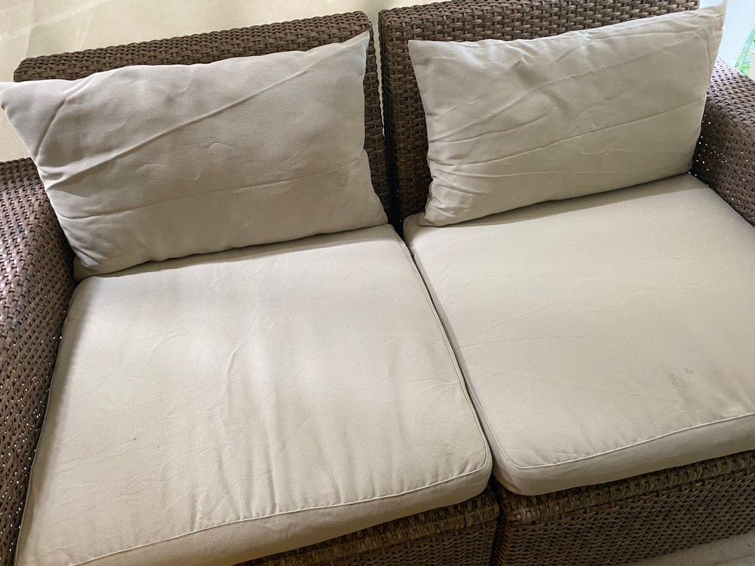 Ikea outdoor sofa, Furniture & Home Living, Outdoor Furniture on Carousell