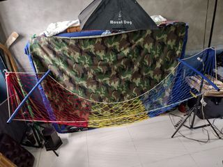 IMPORTED NET HAMMOCK From JAPAN DUYAN for Indoor, Outdoor or Camping DURABLE & HIGH QUALITY MATERIALS USED