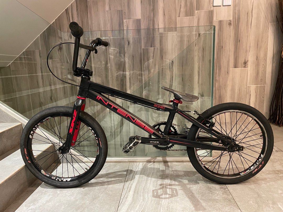 Intense Sonic BMX Bike Pro XL Flat Black Red