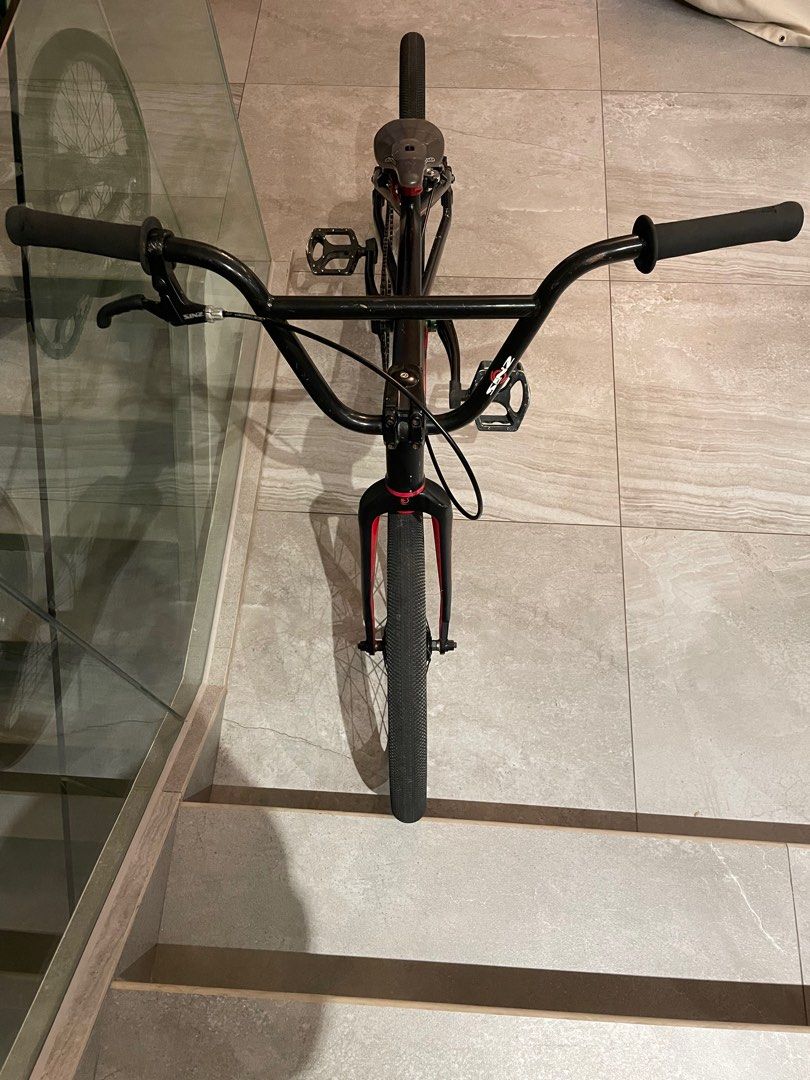 Intense Sonic BMX Bike Pro XL Flat Black Red