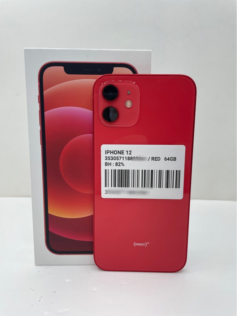 IPHONE 12 Red 64 GB, Mobile Phones & Gadgets, Mobile Phones, iPhone, iPhone 12 Series on Carousell