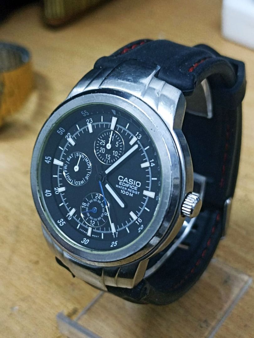 Jam Tangan Original Casio Edifice EF 305 Fesyen Pria Jam