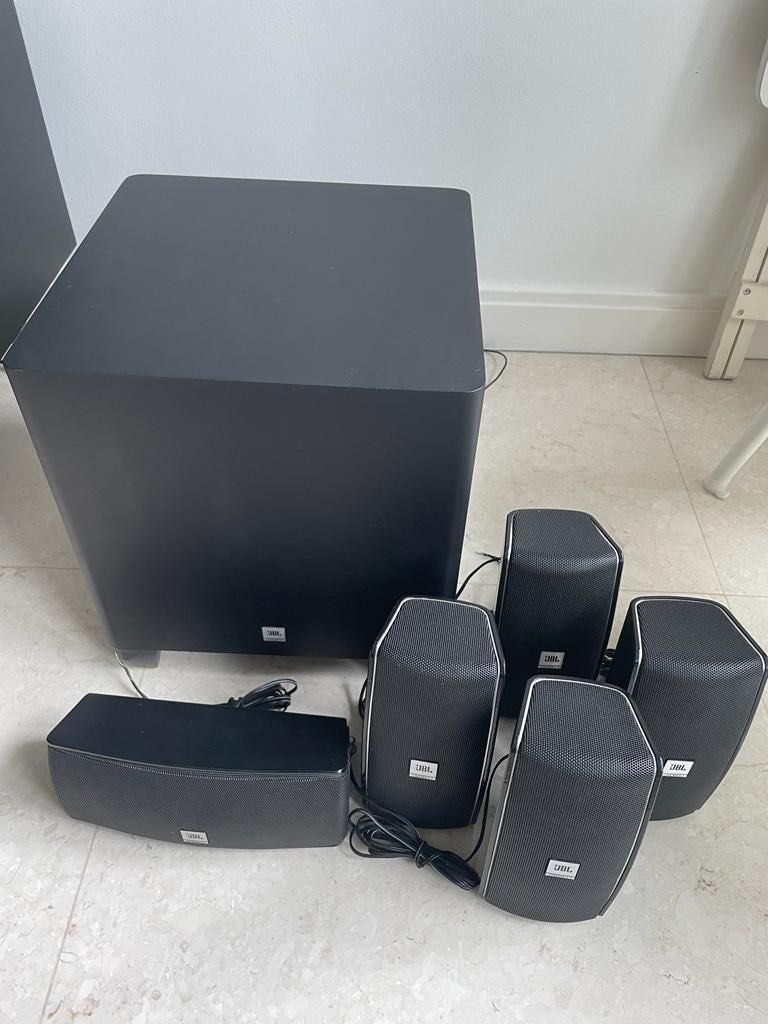 JBL 610 5.1 Cinema Speakers + JBL WEM1 Wireless Transmit, Audio, Soundbars, Speakers
