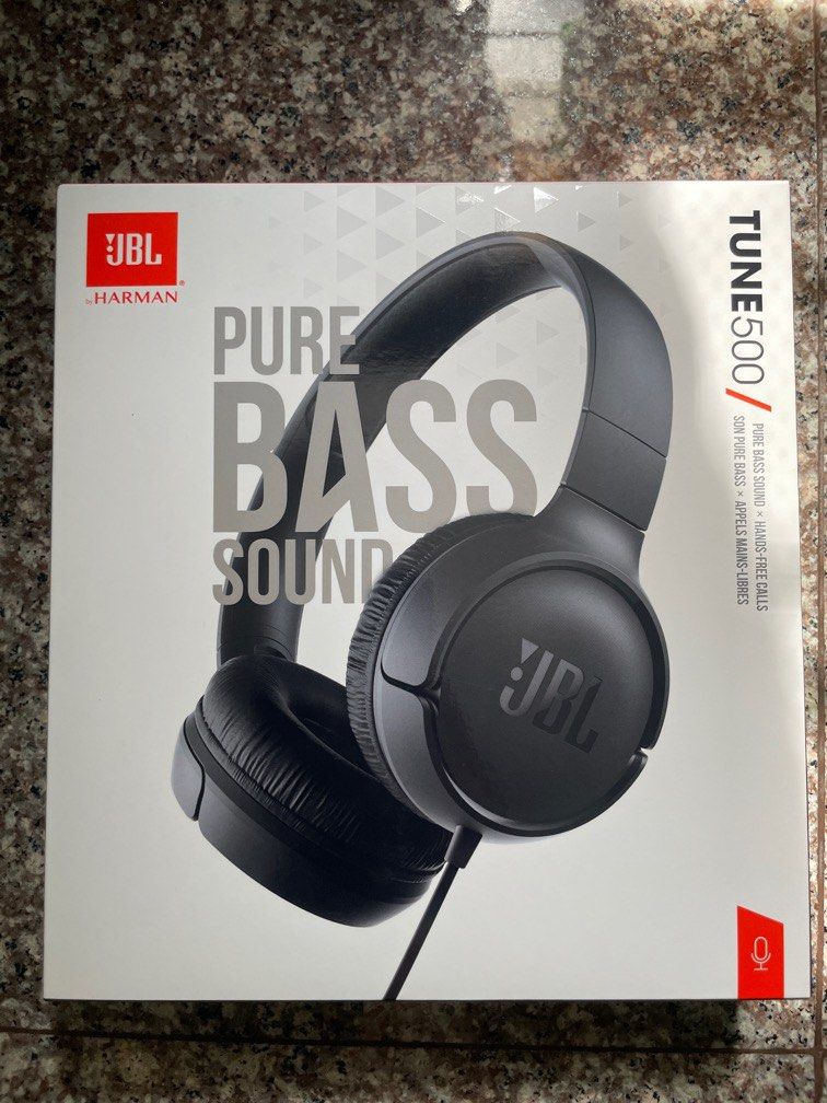 JBL Tune 500 Wired OnEar Headphones, Audio, Headphones & Headsets on