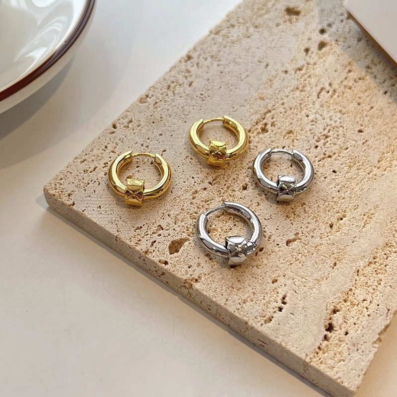 Girls 14k discount gold hoop earrings