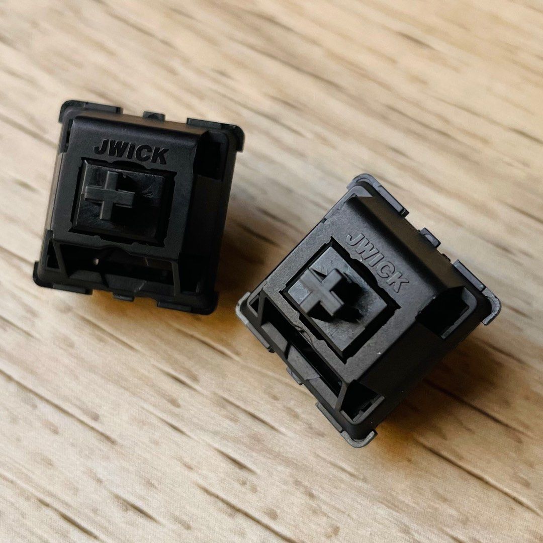 JWK Black R2 Linear Switches (58.5g), Computers & Tech, Parts
