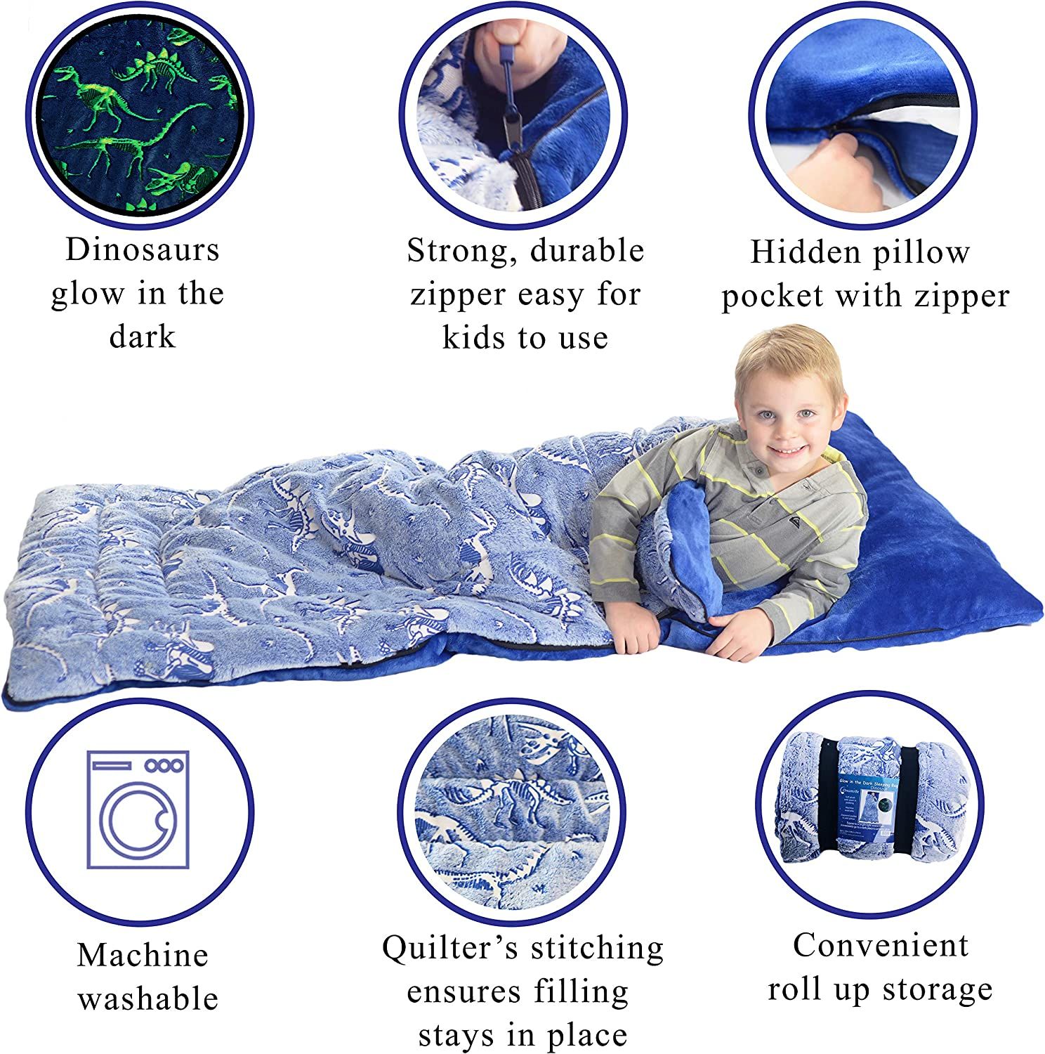 Glow in the deals dark sleeping bags
