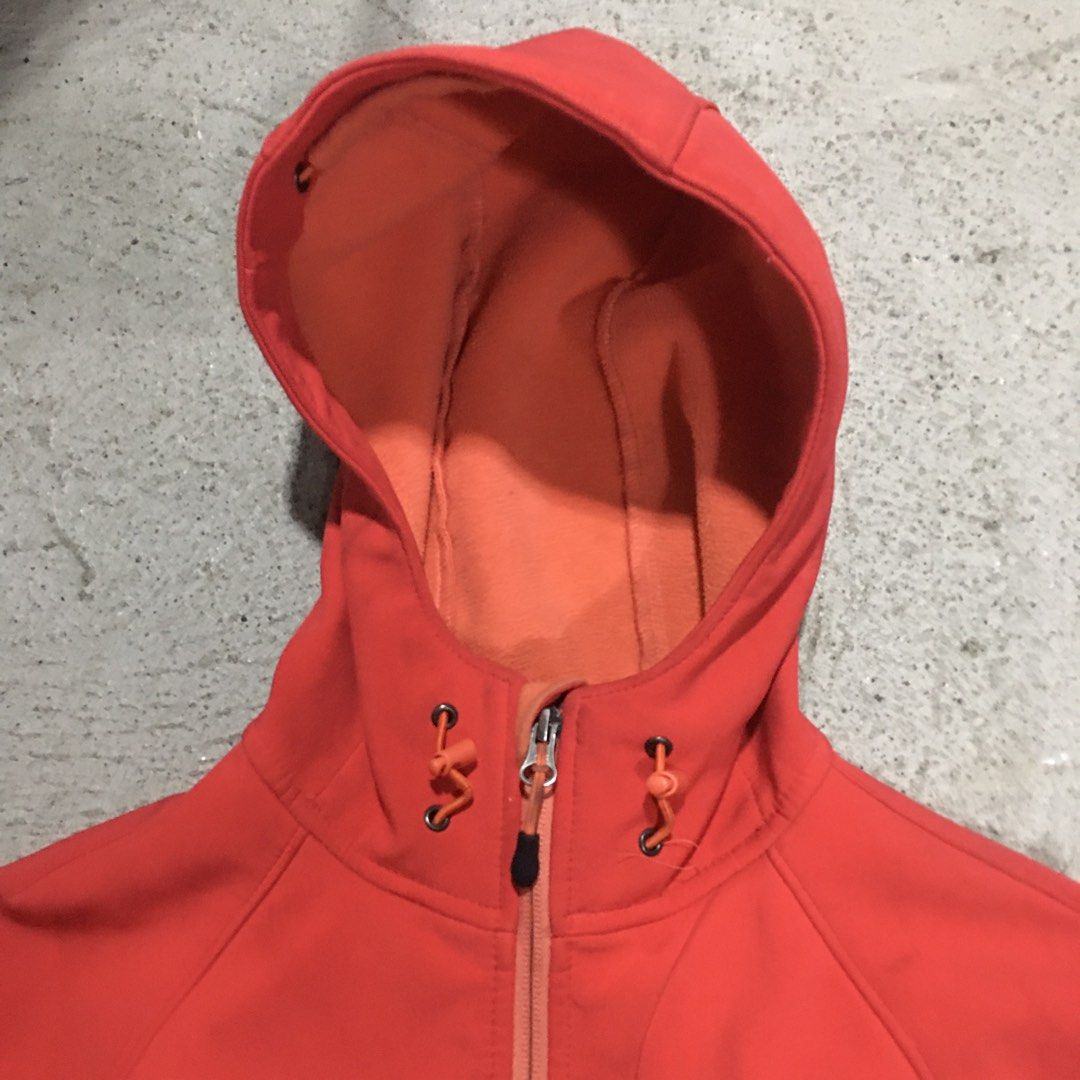 Kirkland Signature Red Soft Shell Hooded Jacket for Women, Women's