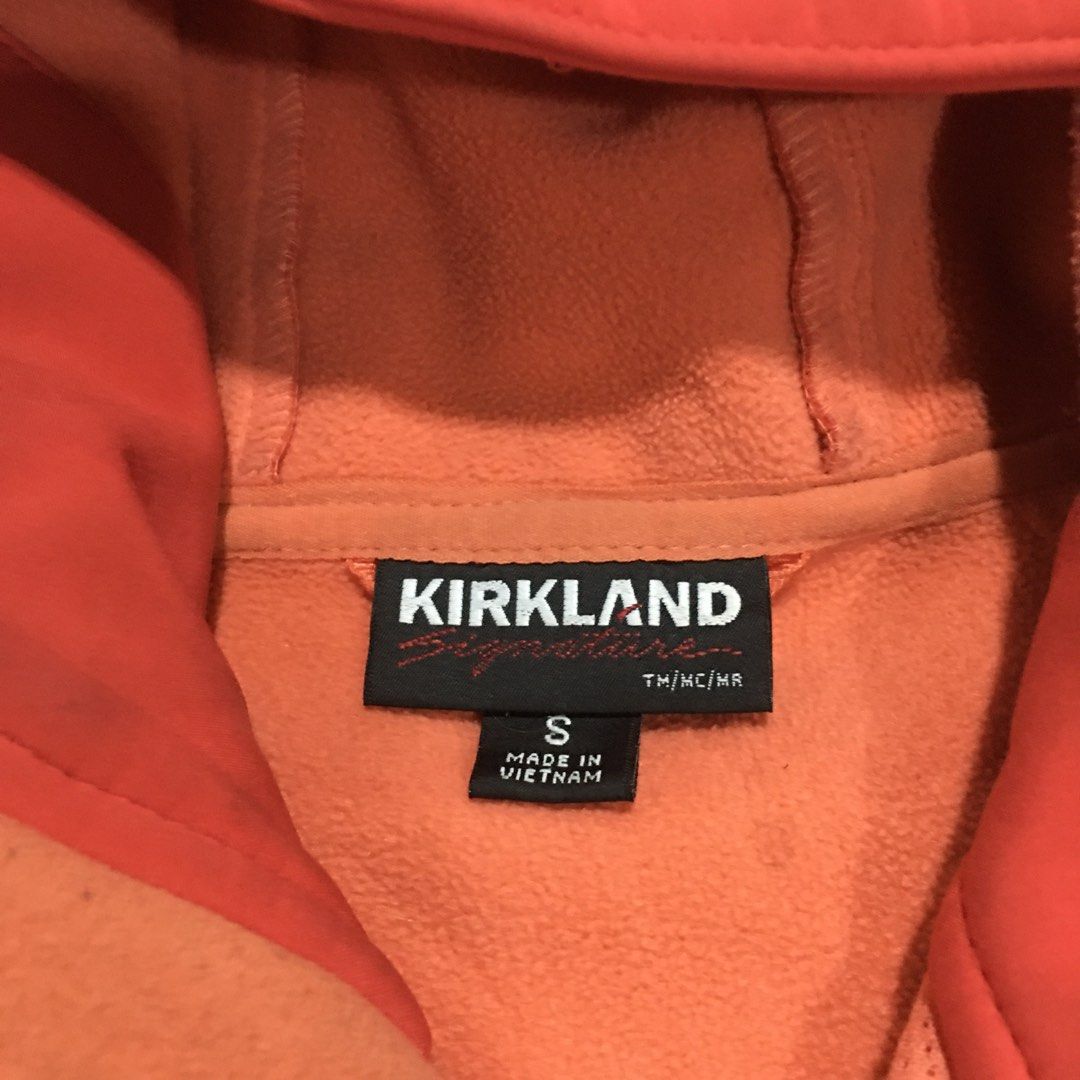 Kirkland Signature Red Soft Shell Hooded Jacket for Women, Women's