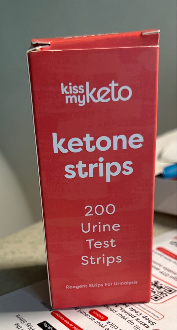 Kiss my Keto Ketone Strip Urine test strips on Carousell