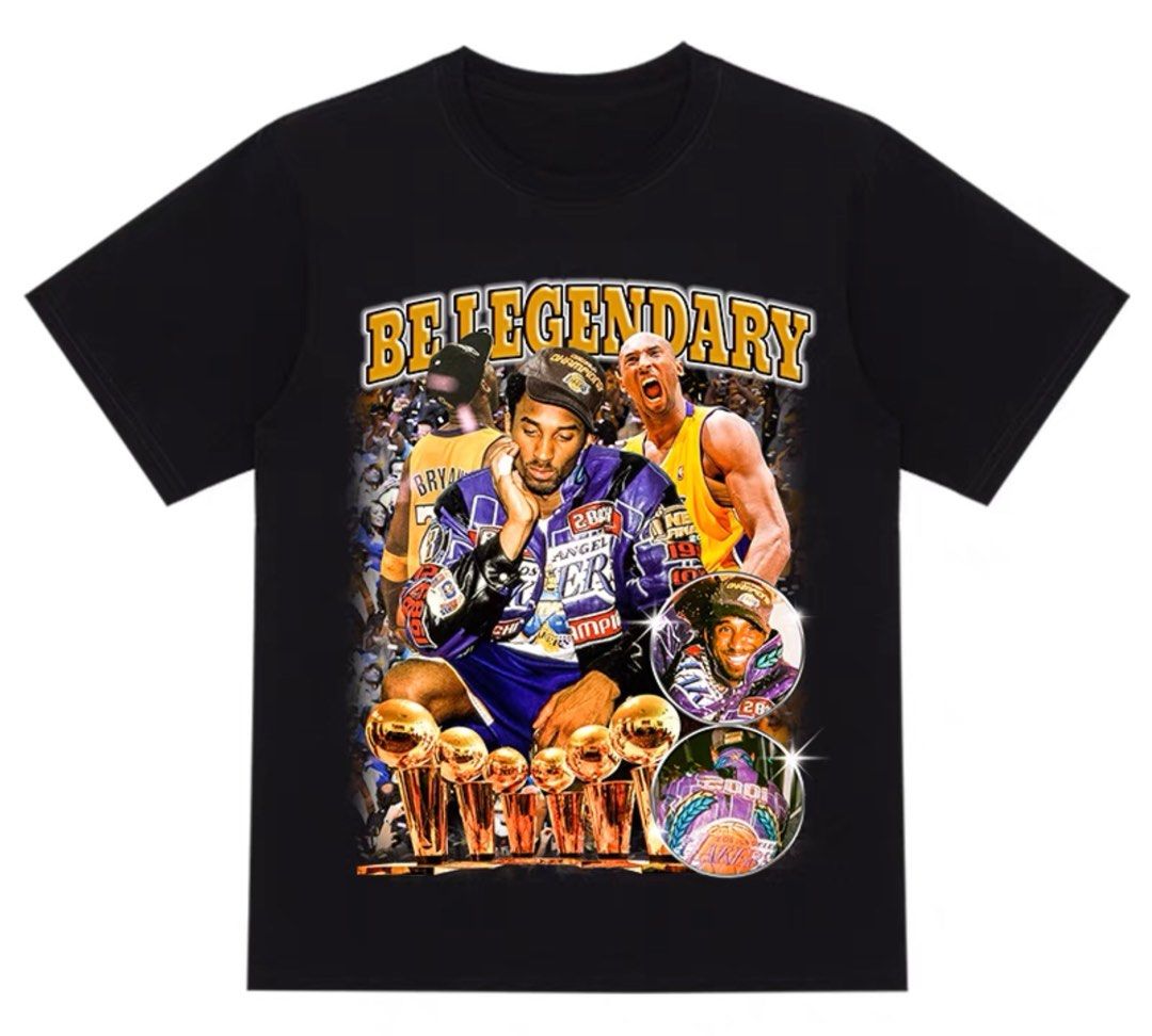 Kobe bryant vintage tee hotsell