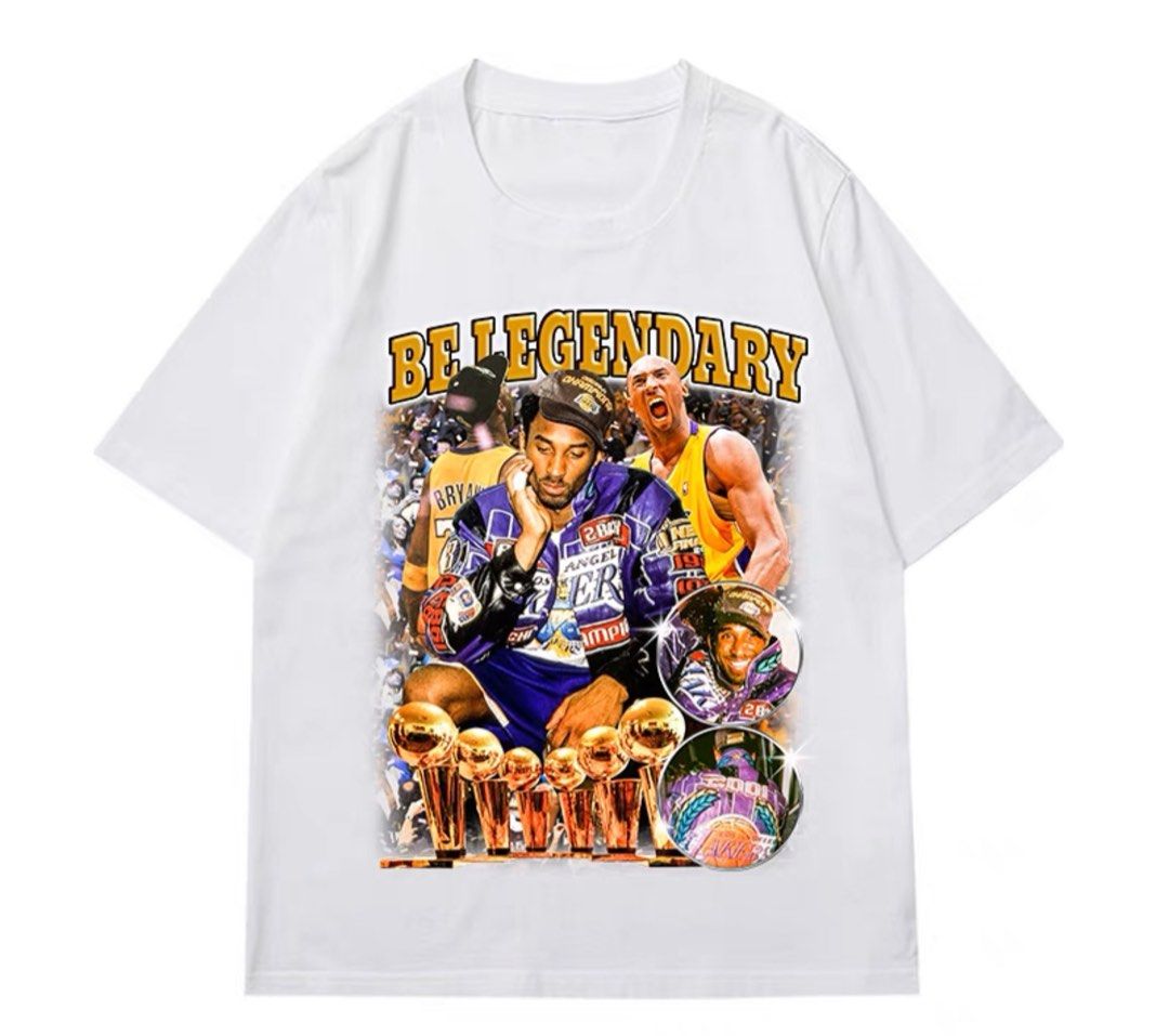 Kobe bryant vintage t shirt discount