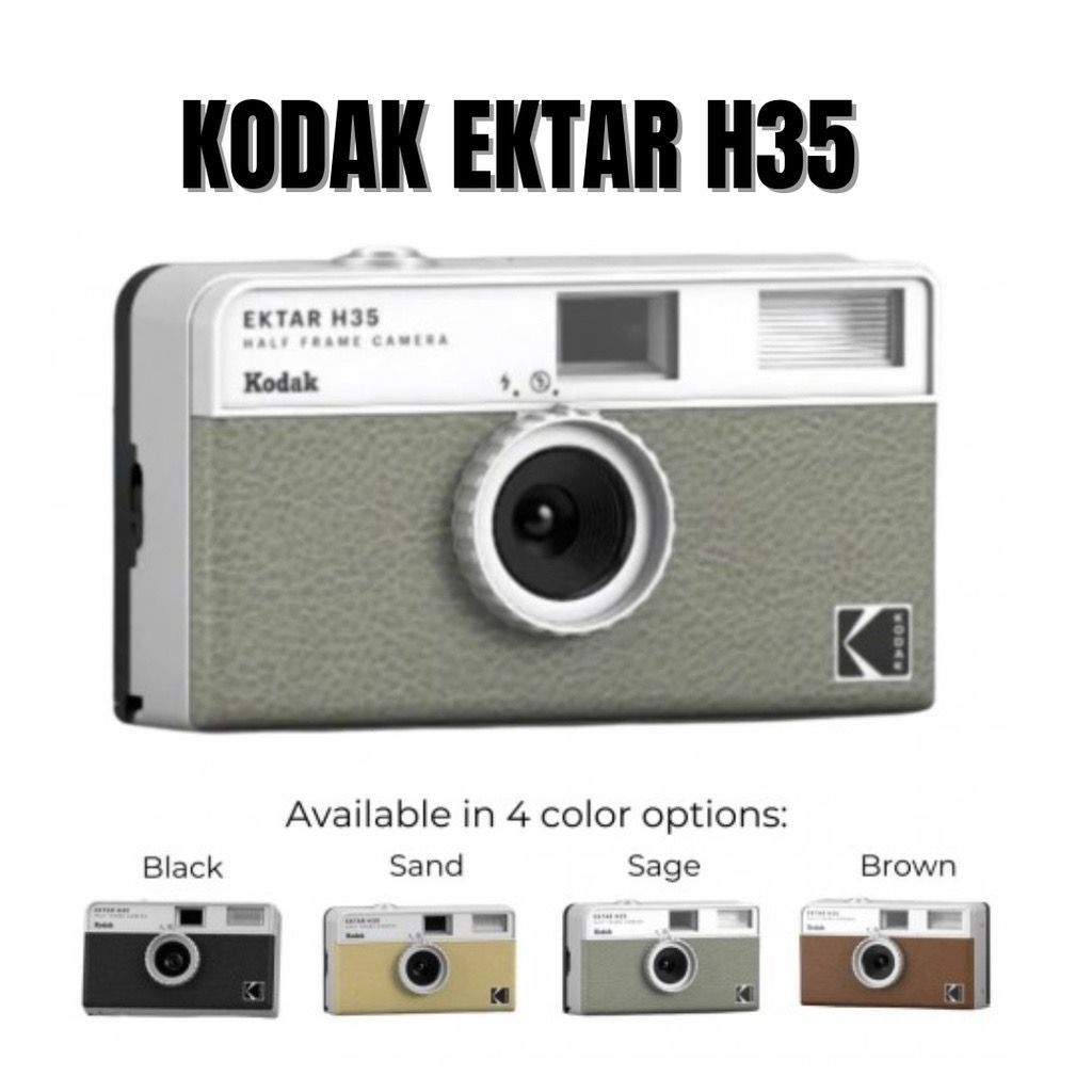 Kodak Ektar H35 Half Frame 35mm Film Camera, Photography, Cameras on