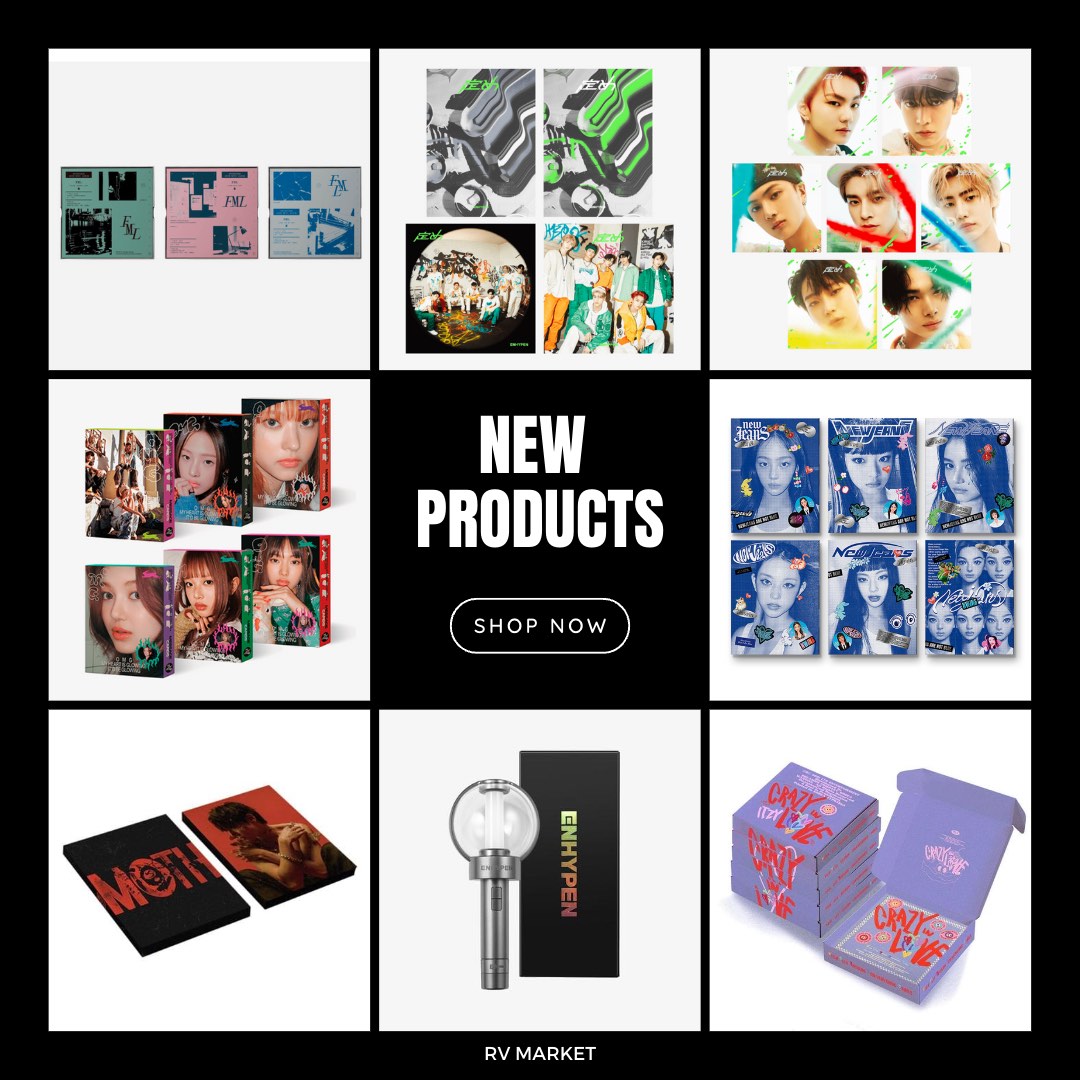 Kpop Albums & Lightsticks New Stocks! (Enhypen, NewJeans, Woosung