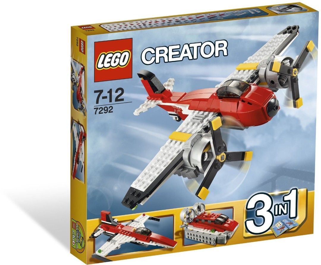 Lego creator 3 new arrivals in 1 plane