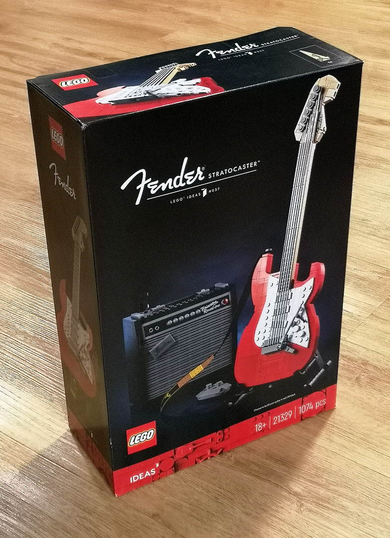 LEGO Ideas Fender Stratocaster 21329 Building Kit (BRAND NEW), Hobbies