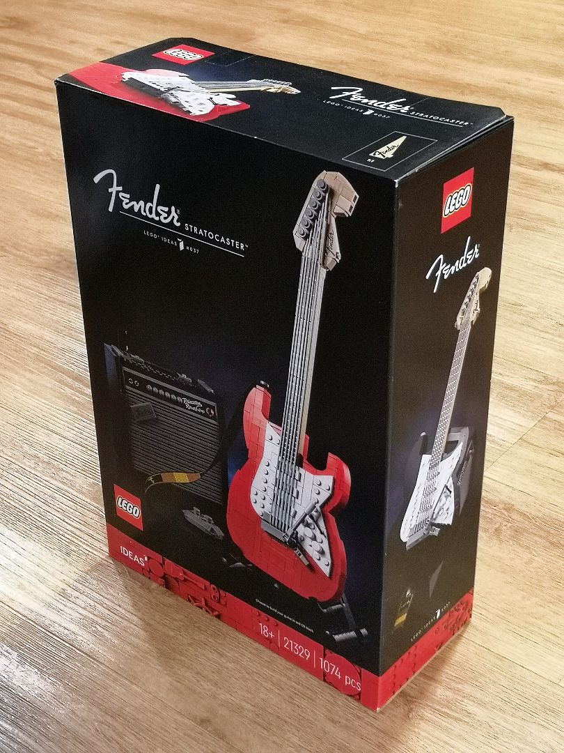 LEGO Ideas Fender Stratocaster 21329 Building Kit (BRAND NEW), Hobbies