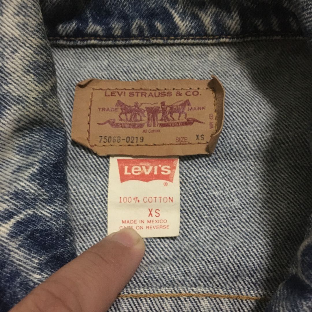 Levis white label jacket hotsell