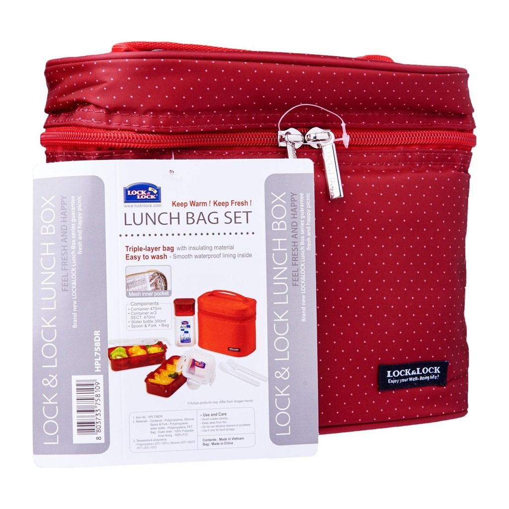 LocknLock Official Classic Airtight Lunch Box Food Container 2P with