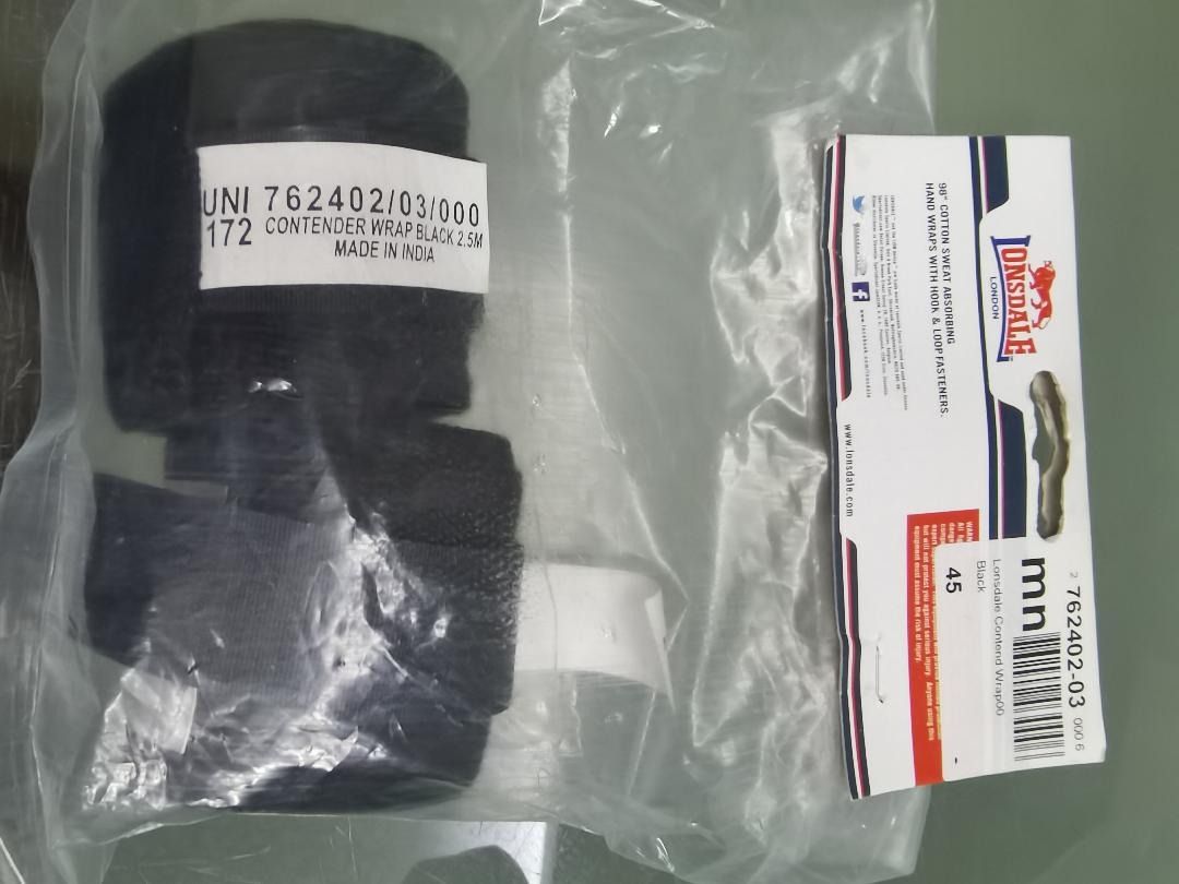 Ceinture Unisexe Lonsdale En Toile Noire - Longueur 130 Cm, Largeur 3,8 Cm - Ajustable Et Robuste