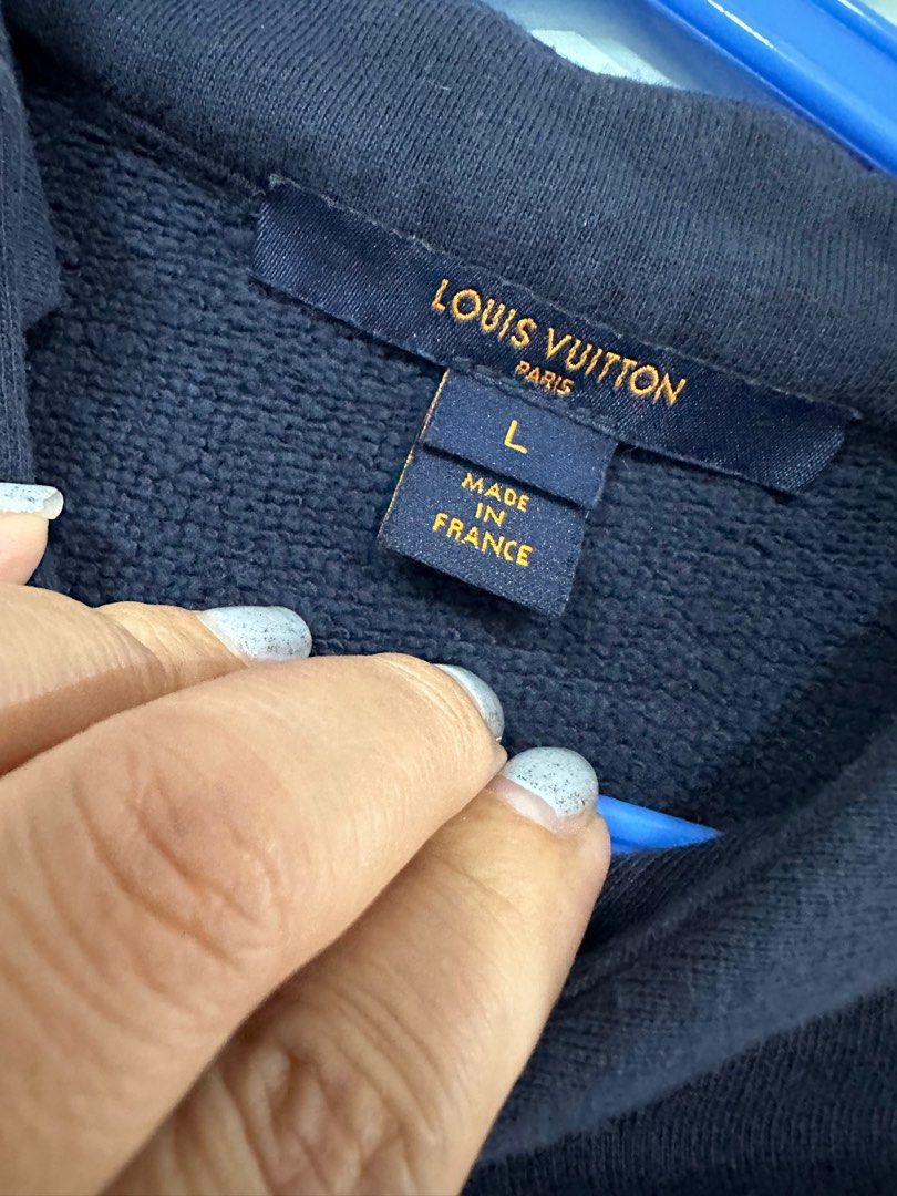 Louis Vuitton blue sweatshirt, Men's Fashion, Coats, Jackets and