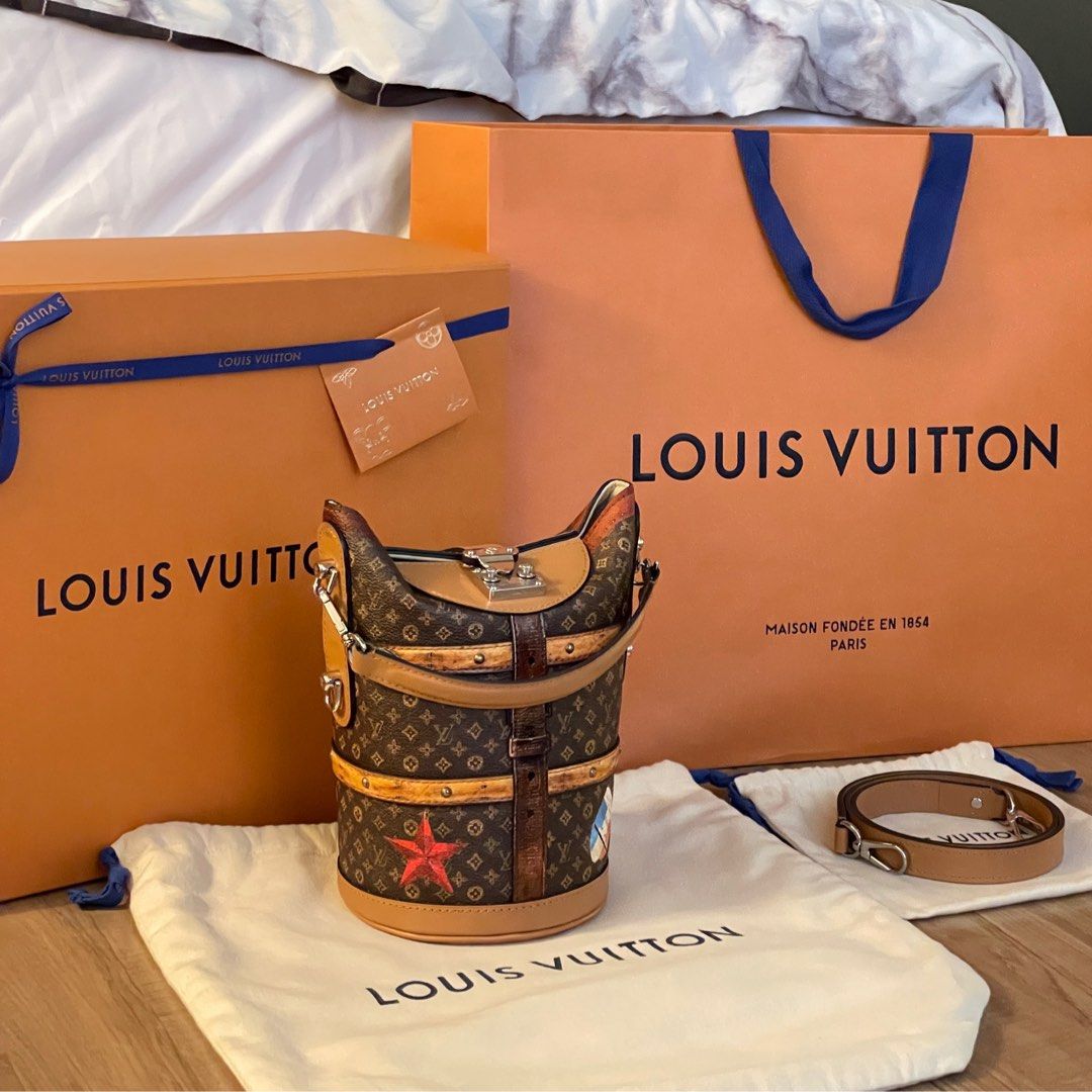 LV CHALK NANO BAG, Luxury, Bags & Wallets on Carousell