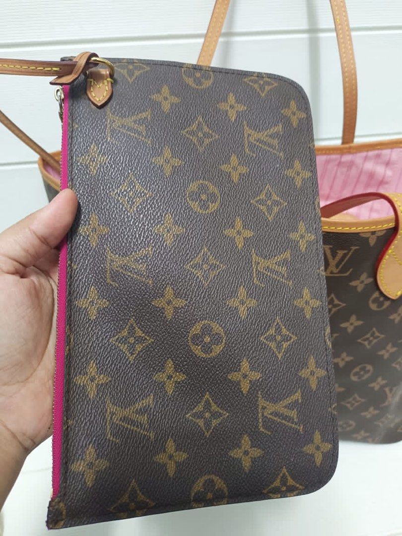 Louis Vuitton LV Neverful Neverfull MM PM GM Pink Interior  Tote/Shoulder/Pouch/Handcarry/Travel/Laptop/Diaper/Weekend Bags, Luxury,  Bags & Wallets on Carousell