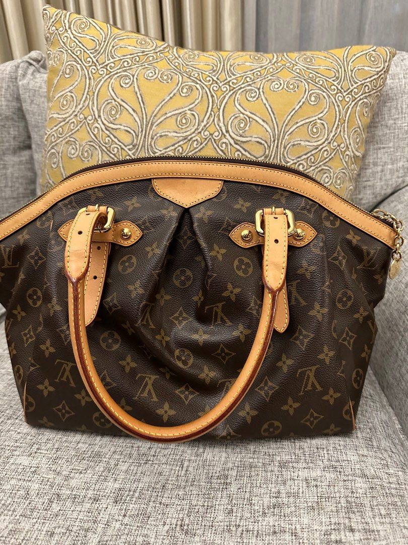 Louis Vuitton Tivoli GM Monogram Canvas Large Satchel Shoulder Bag