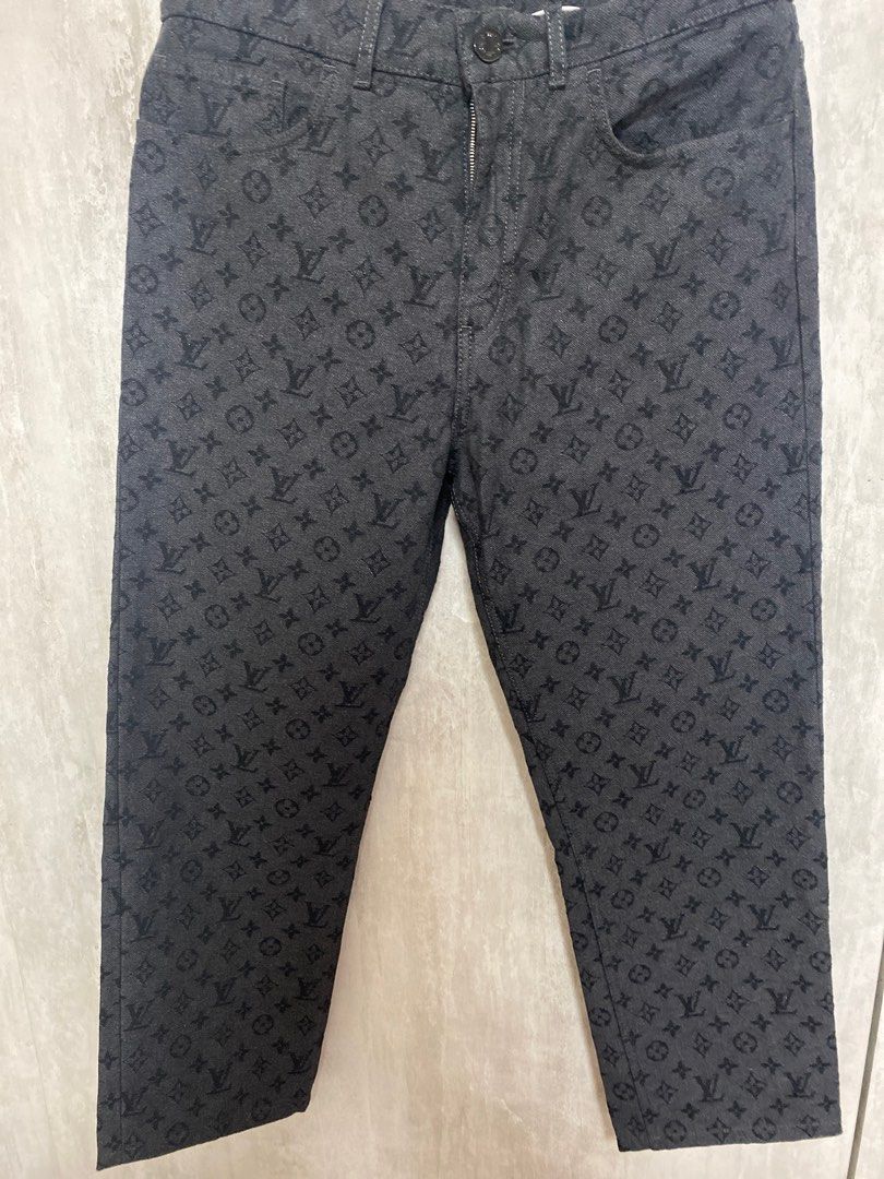 Louis Vuitton, Jeans, 0 Authentic Louis Vuitton Nba Monogram Regular Denim  For Men