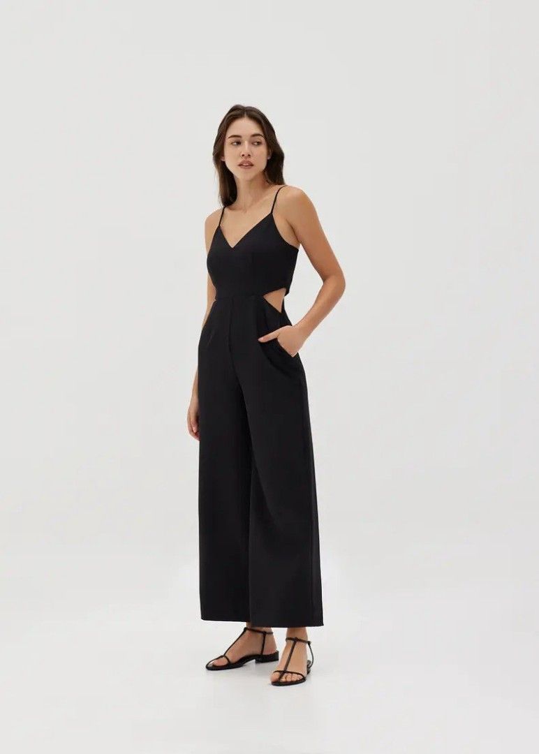 BNWT Love Bonito Anissa padded cut out Jumpsuit, Women's Fashion