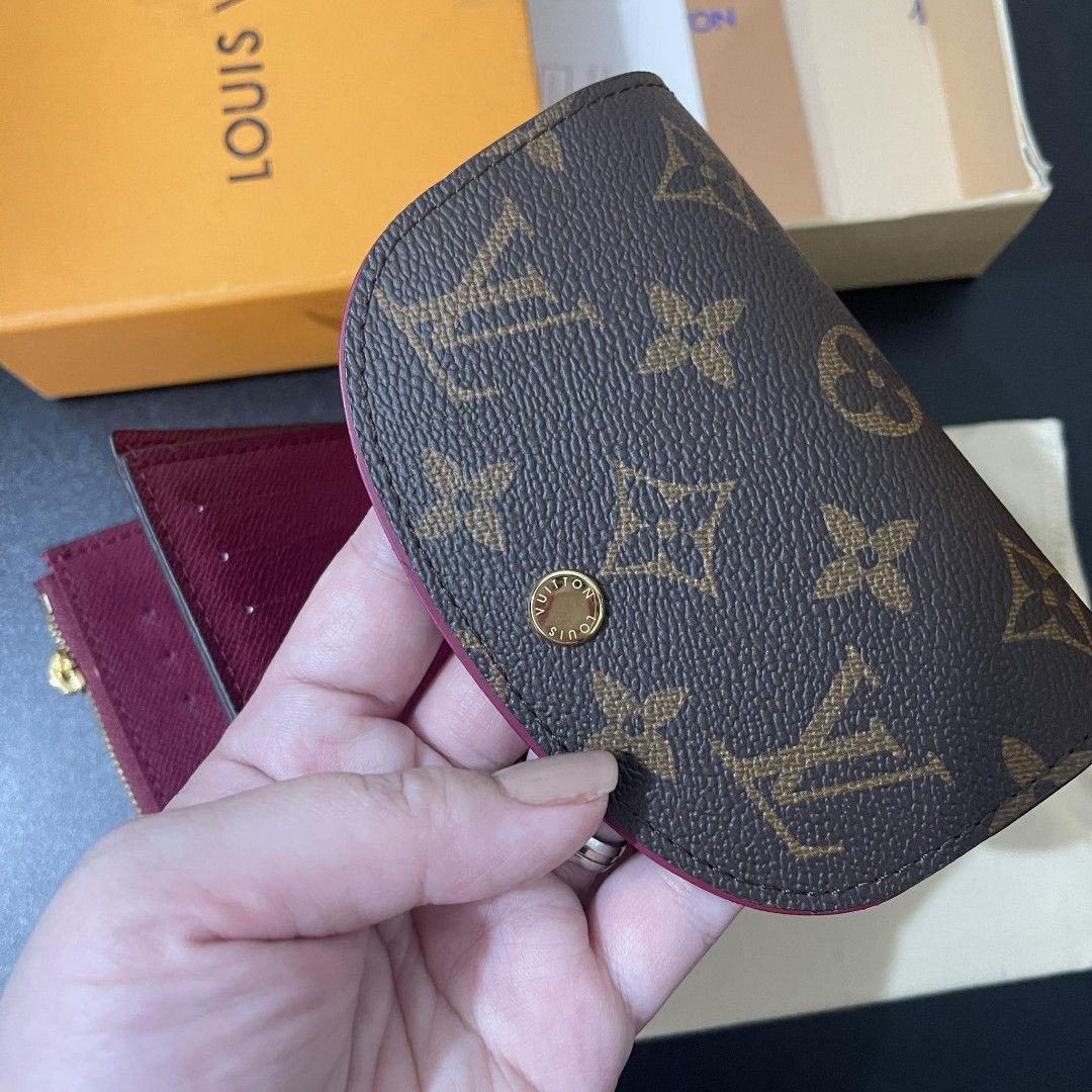Louis Vuitton, Monogram Round Coin Purse Wallet
