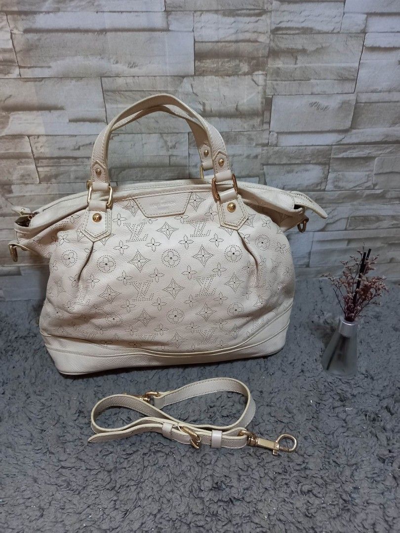 Louis Vuitton Stellar Monogram Leather Mahina Perforated Handbag