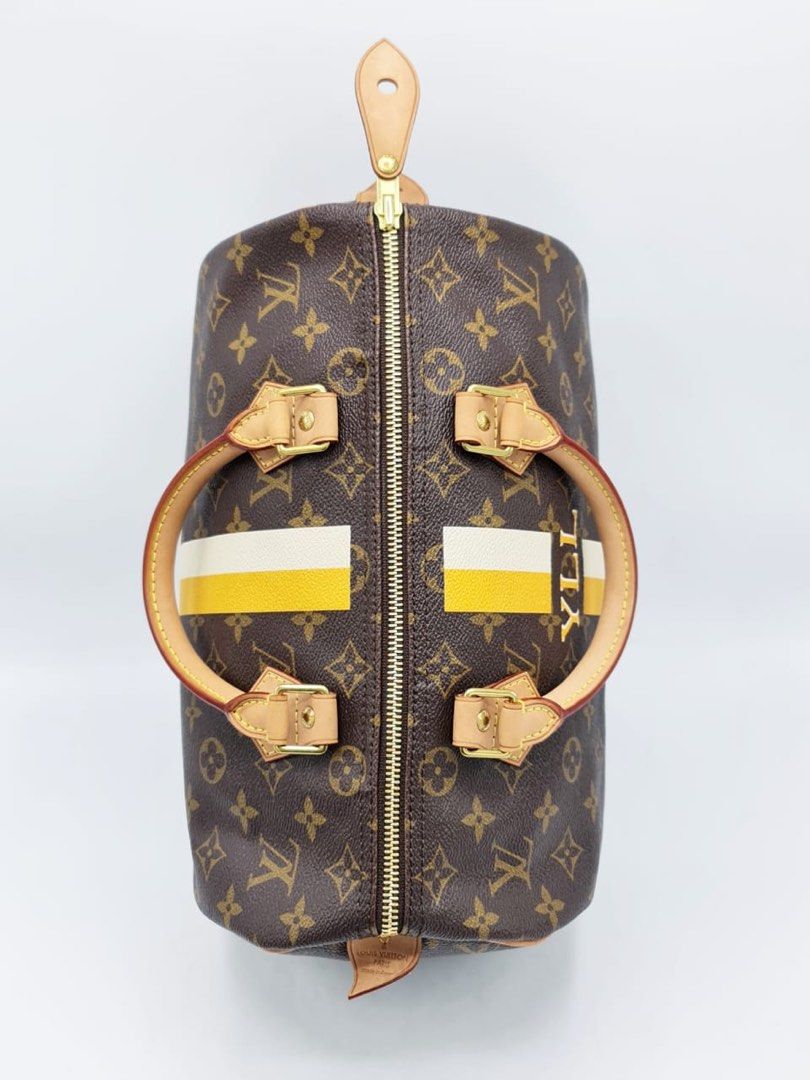 L.V. My Heritage Monogram Speedy 30, Luxury, Bags & Wallets on Carousell