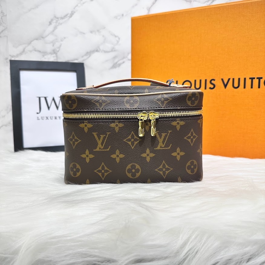 LV Nice Mini Toiletry Pouch, Luxury, Bags & Wallets on Carousell