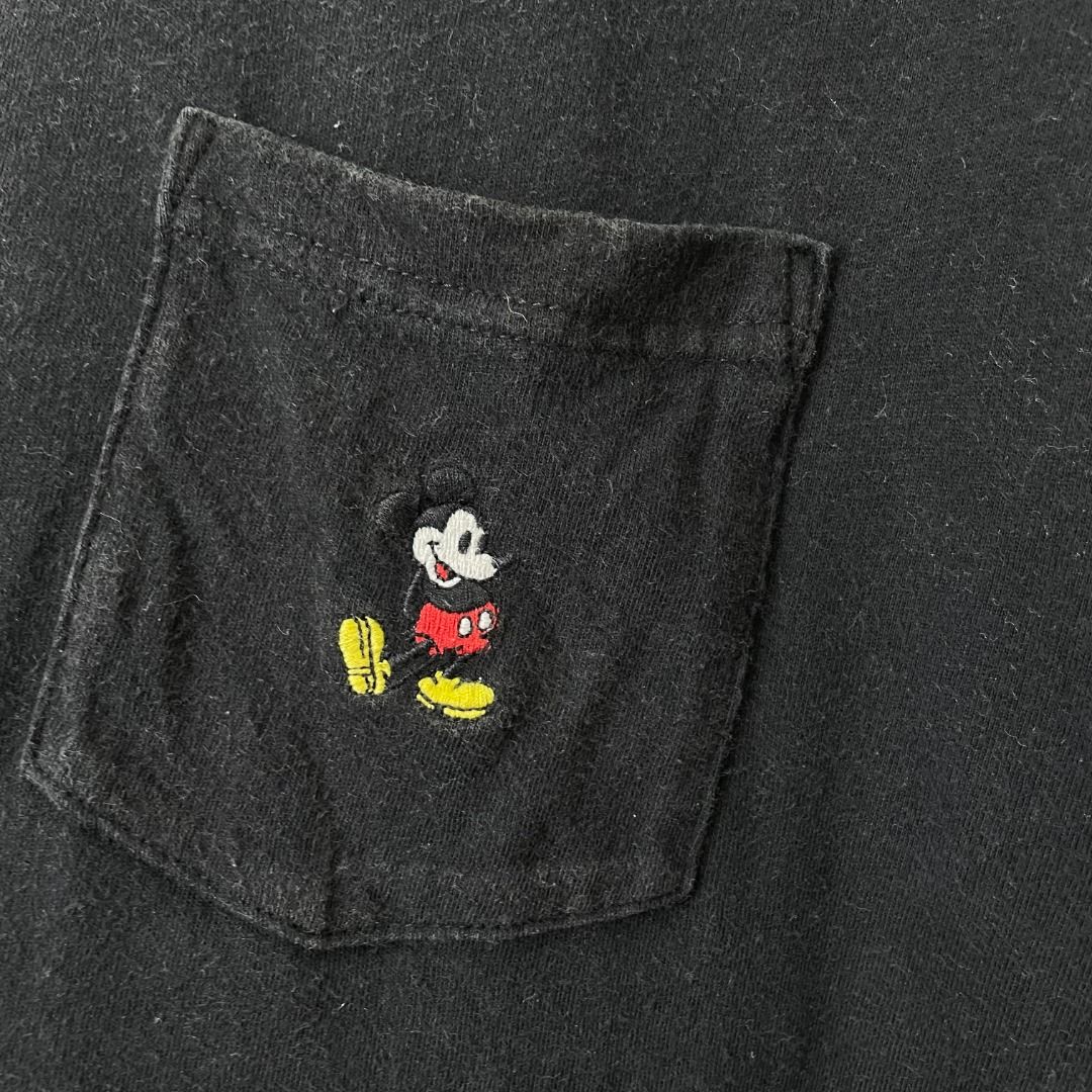 UT Uniqlo Disney Donald Duck Navy Blue Embroidered Pocket T-Shirt Women's  Size L