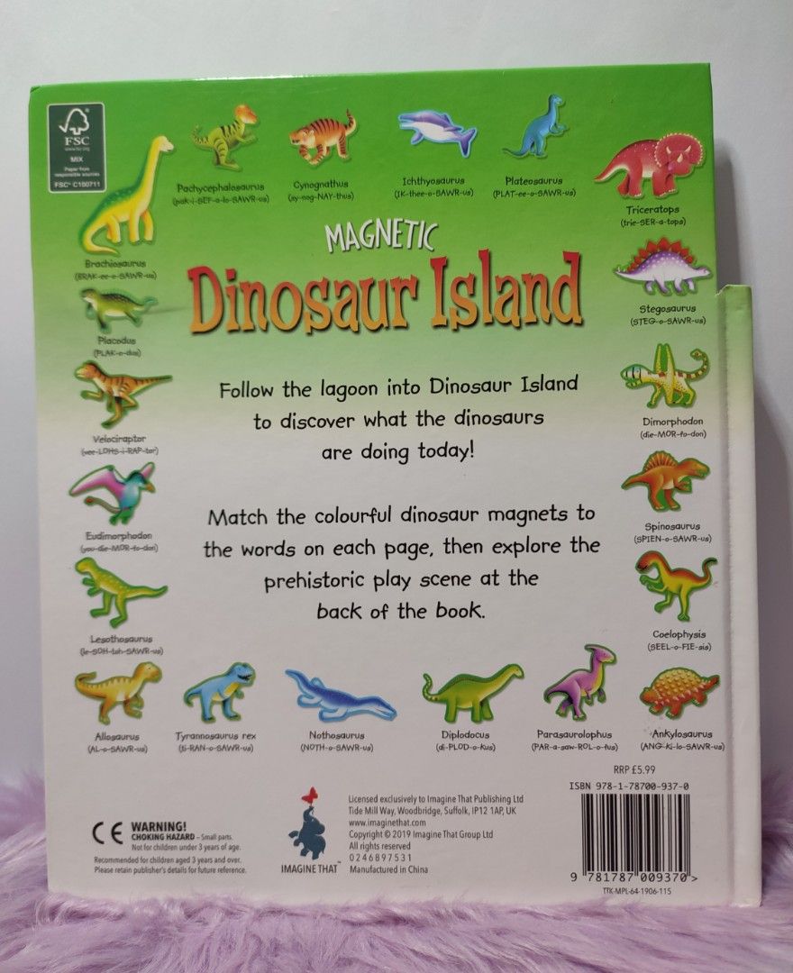 book Dinosaur Island Children's Board books on Carousell
