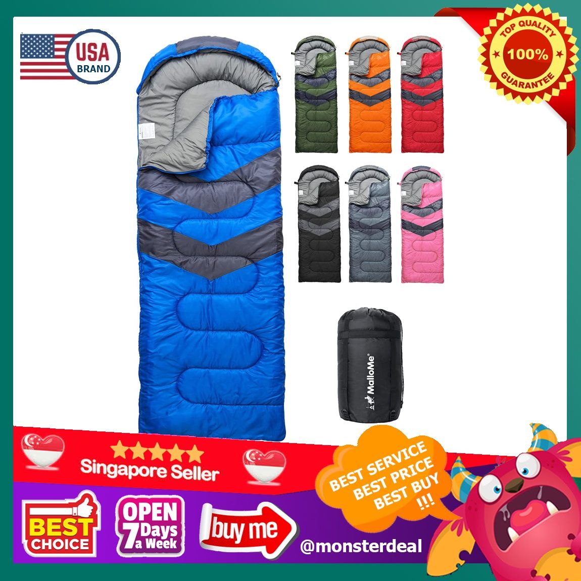 Mallome sleeping hot sale bag