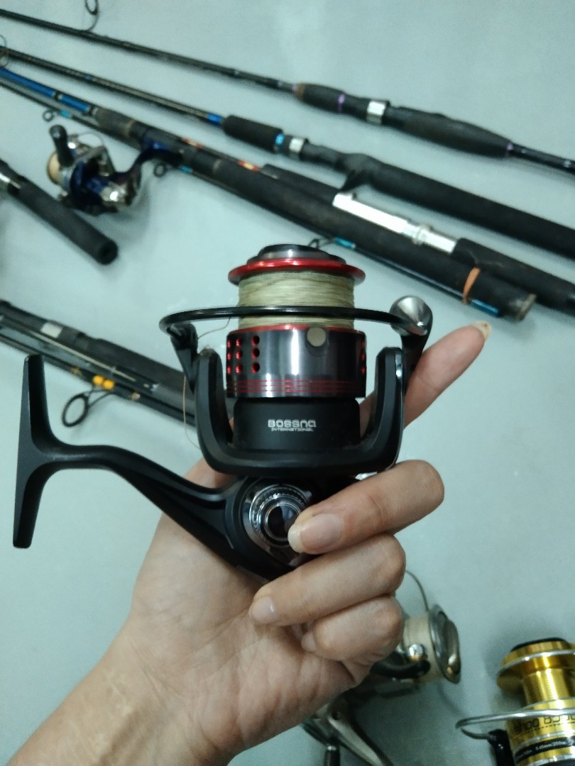 Fishing Rod & Reel AJIKING Deep Sea DS 20W-II, Sports Equipment