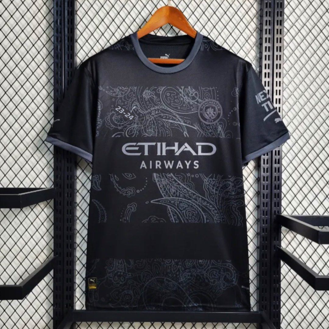 Man city jersey on sale black