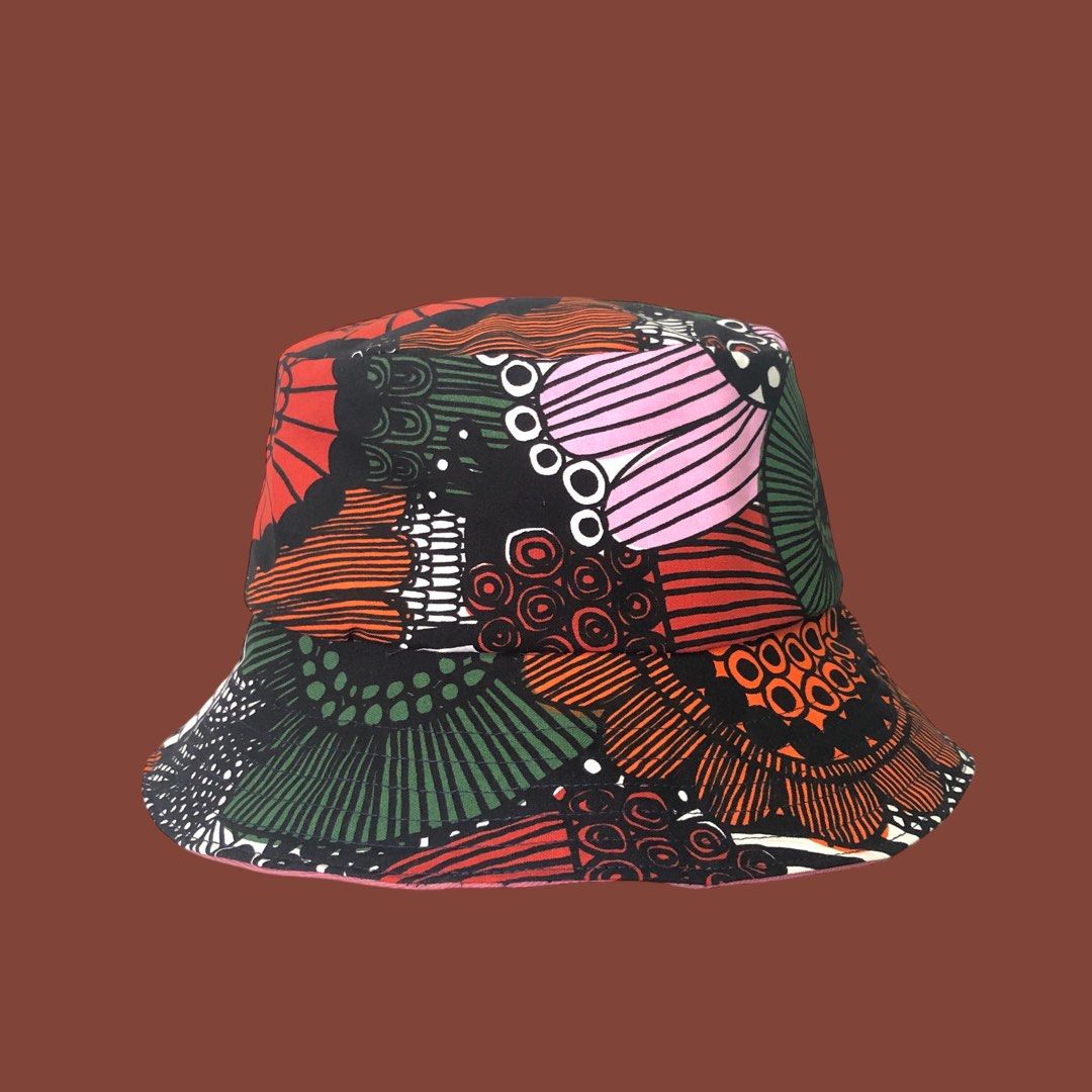Marimekko Reversible bucket hat, Women's Fashion, Watches & Accessories