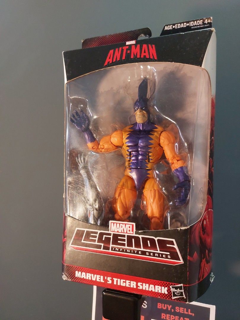 Figura Tiger Shark Marvel Legends Infinite Series 6'' | Cuotas Sin Interés