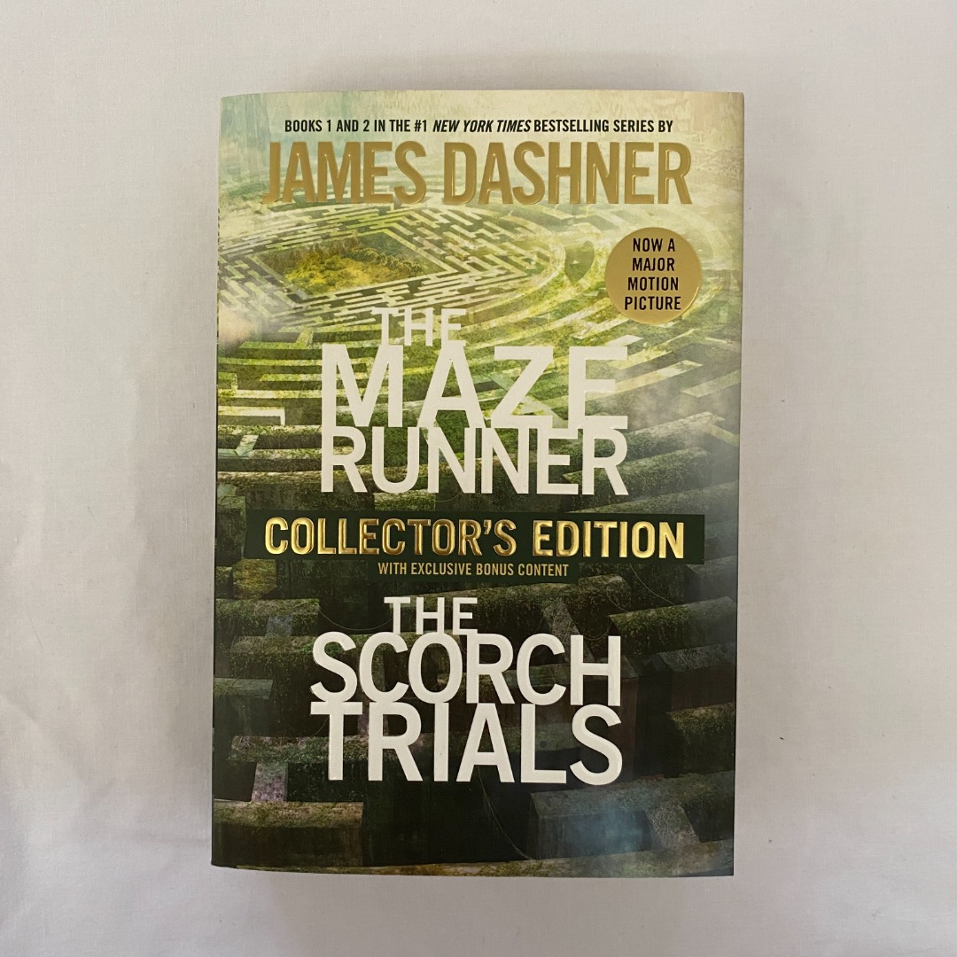 Maze Runner & Scorch Trials Collector's Edition (With Sticker) on Carousell