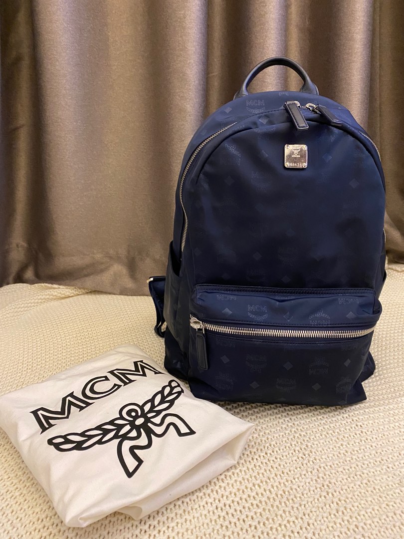 MCM Nylon Backpack Luxury Bags Wallets on Carousell