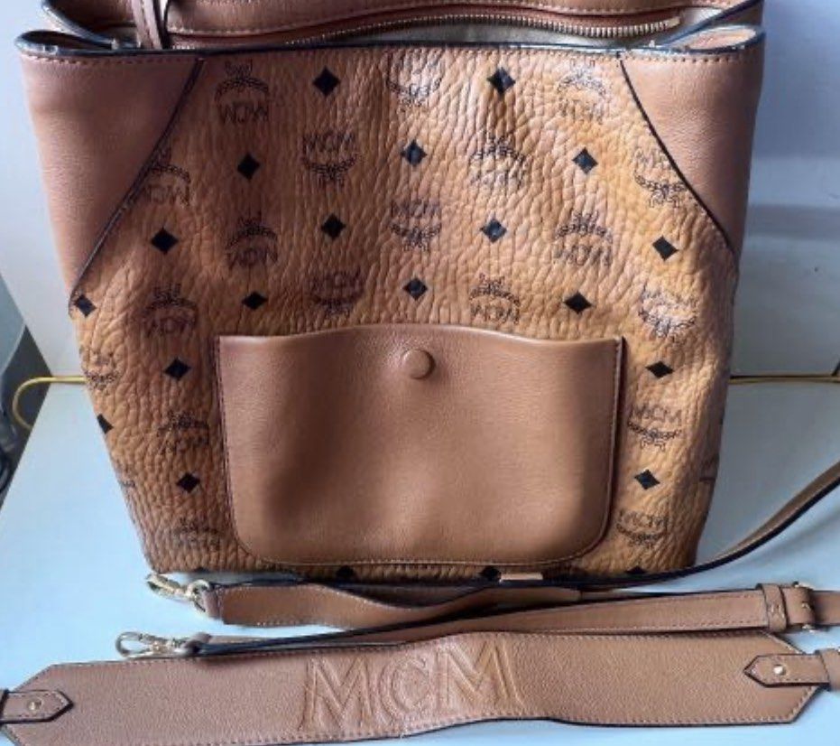 Mcm large klara hobo outlet