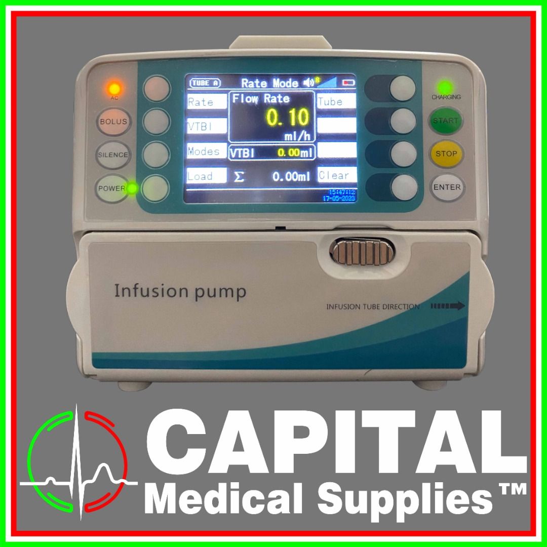 Medical IV Infusion Pump, Model MKHK100, (Medco) on Carousell