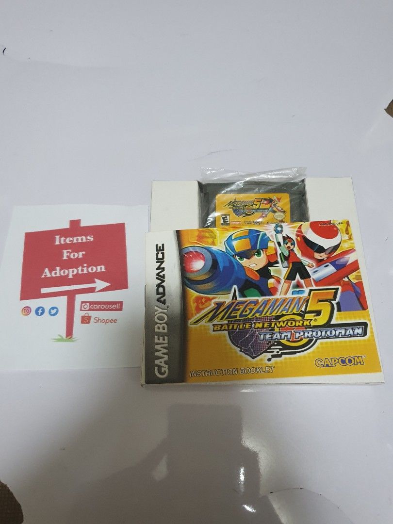 Megaman 5 Battle Network (Nintendo Gameboy) (Category: Nintendo) located in Quezon City. Submitted by itemsforadoption (Listing ID 1237278881, Image 3). Description: Rfs: Its 2023! Happy New Year! Hoping you have a good year ahead of you! If you have questions feel free to send a message. Though I'll most likely be able to reply from 10am to 8pm. Please be patient and understanding. Decluttering games and items that I've picked up or for friends 